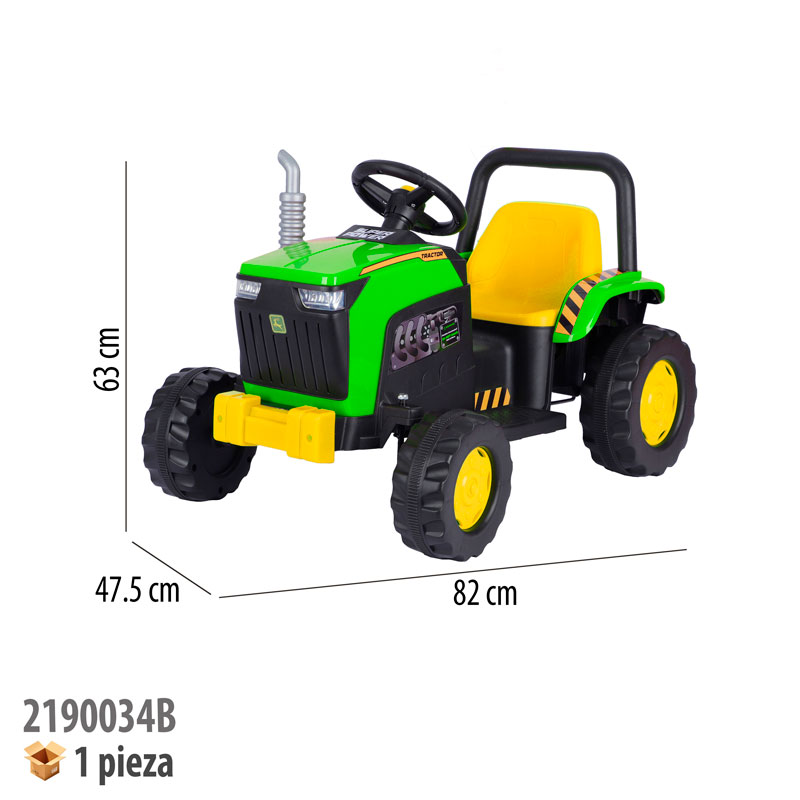 TRACTOR DE GRANJA MONTABLE ELECTRICO