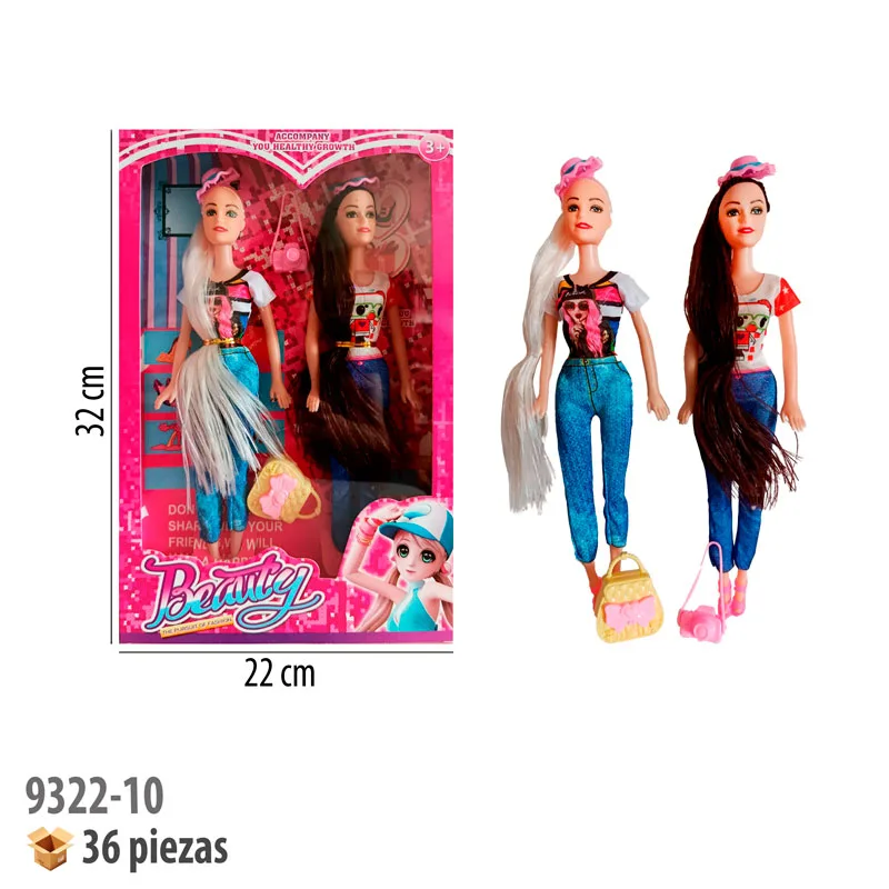 MUÑECA CON ACCESORIOS