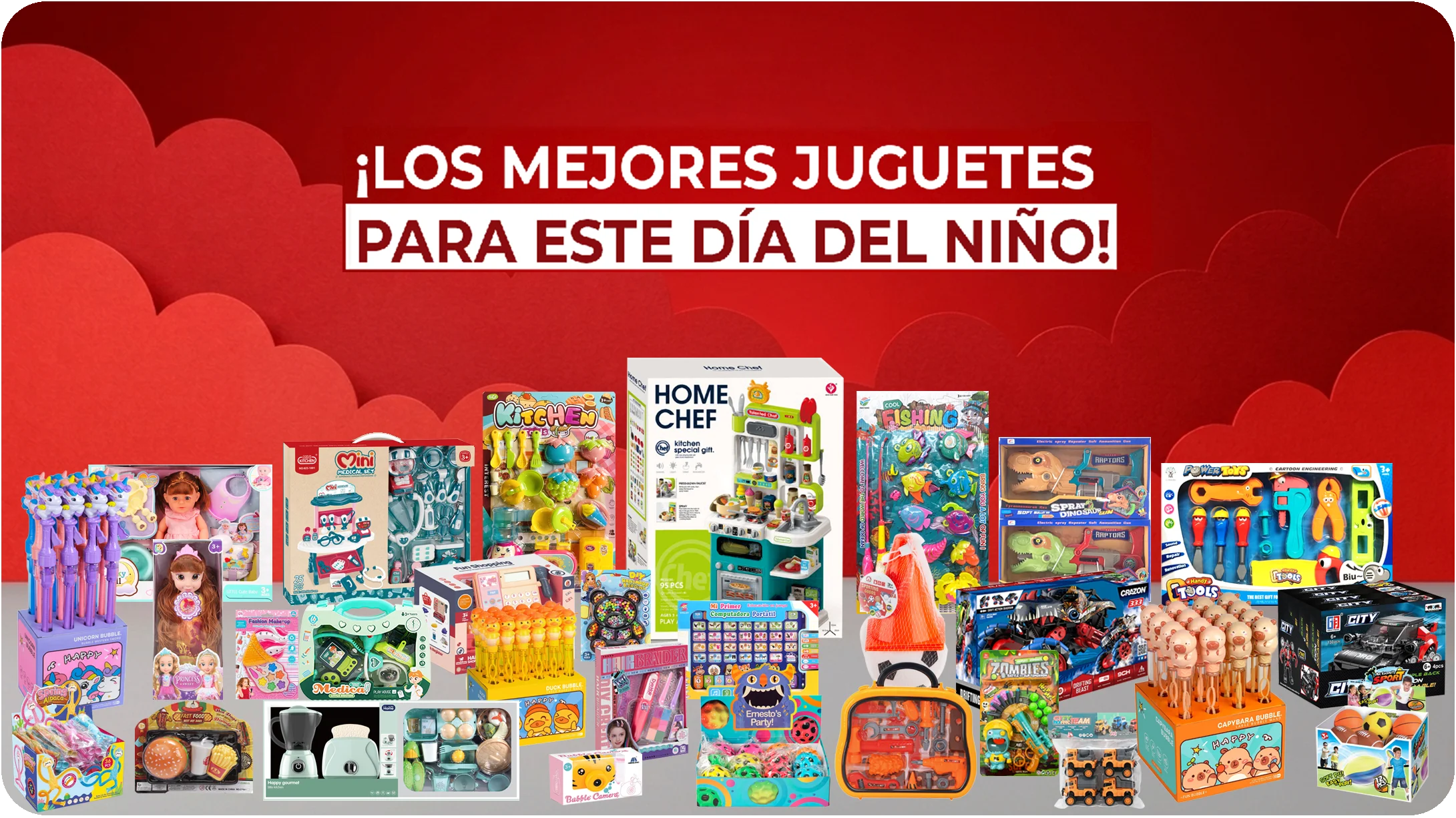 Shogun Día del Niño banner principal