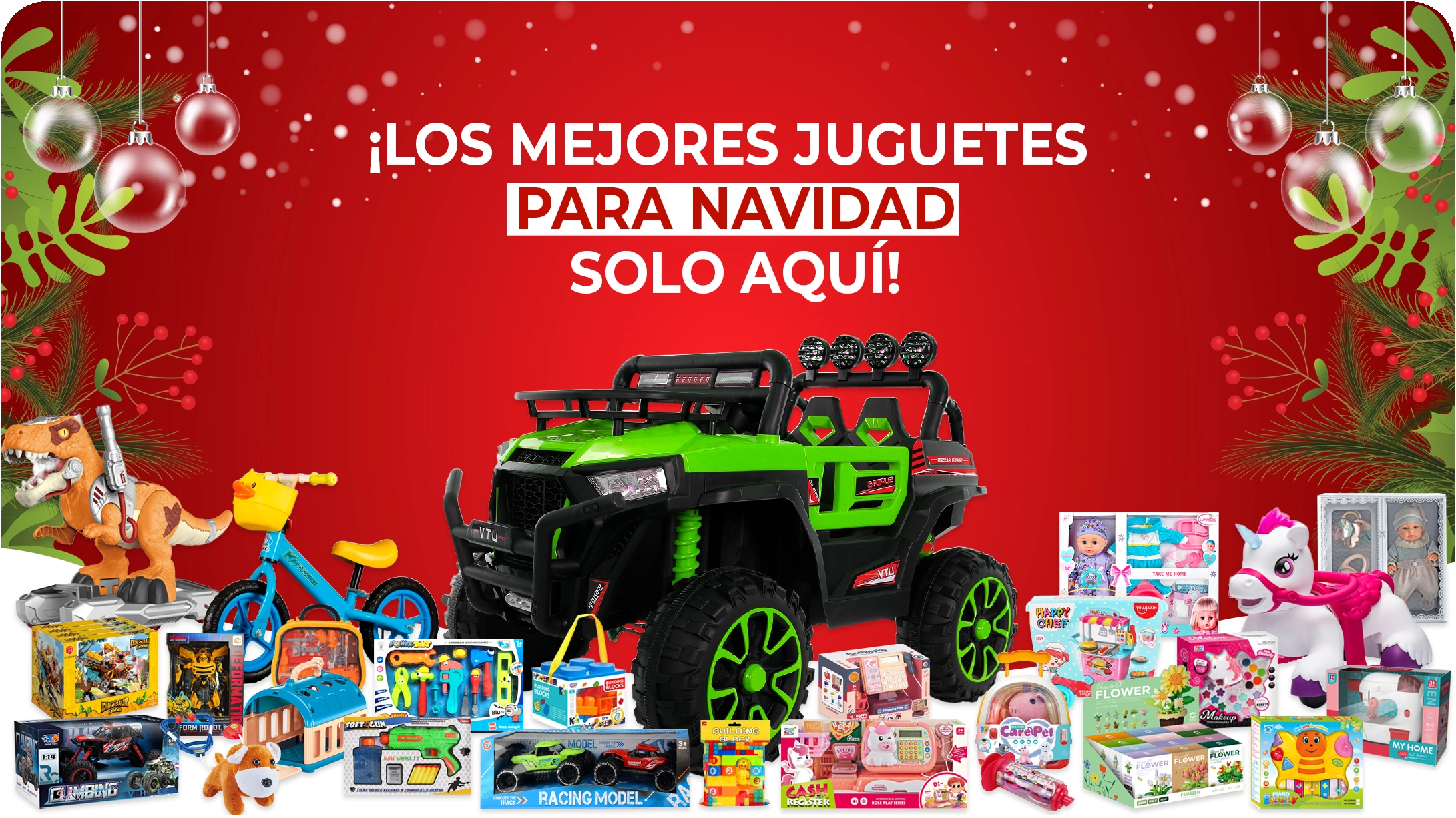 Shogun Juguetes Mayoreo Banner hero section