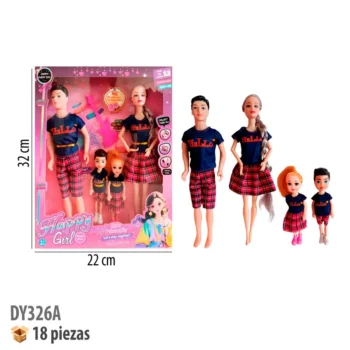 MUÑECA CON ACCESORIOS
