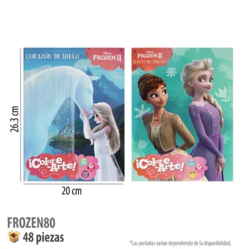 LIBRO COLOREAR 80 PGS FROZEN