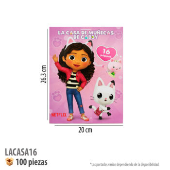 LIBRO PARA COLOREAR16 PAGS LA CASA DE MUÑECAS