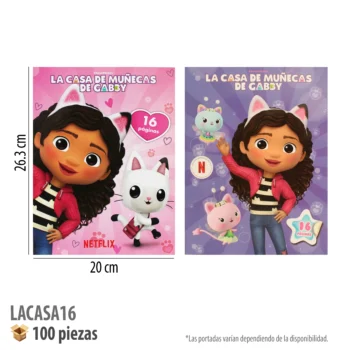 LIBRO PARA COLOREAR16 PAGS LA CASA DE MUÑECAS