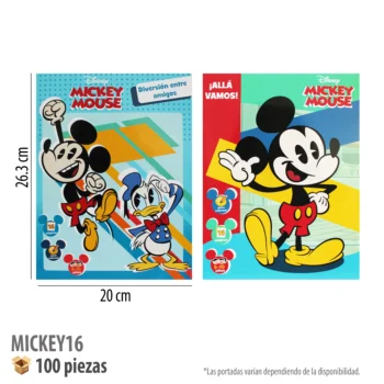 LIBRO COLOREAR 16 PGS MICKEY