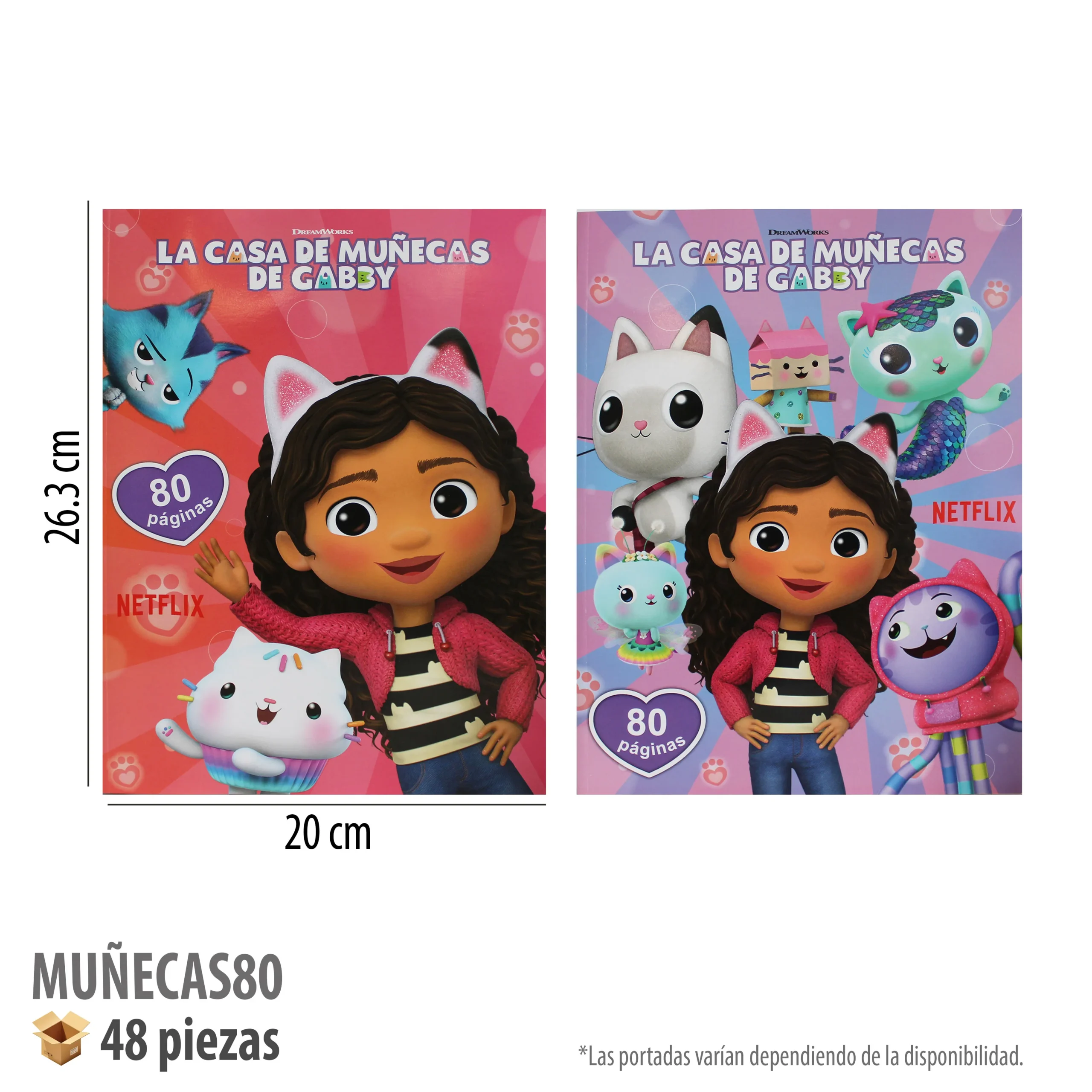 LIBRO PARA COLOREAR 80 PAGS MUÑECAS