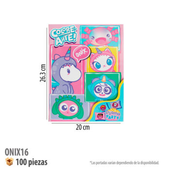 LIBRO PARA COLOREAR 16 PAGS ONIX