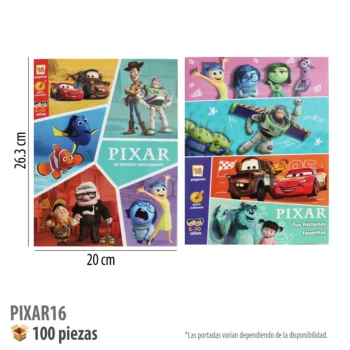 LIBRO COLOREAR 16 PGS PIXAR