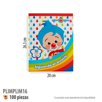LIBRO PARA COLOREAR 16 PAGS PLIMPLIM