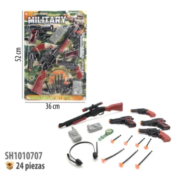 RIFLE CON ACCESORIOS
