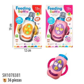 BIBERON CON LUZ Y SONIDO