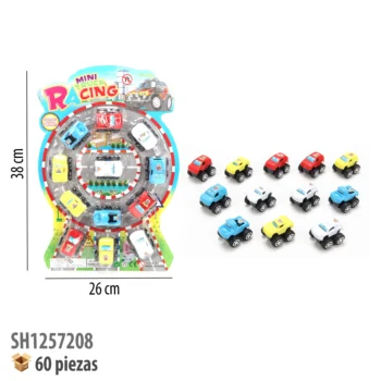 CARROS 12 PIEZAS