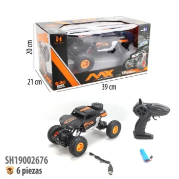 CAMIONETA CON CONTROL REMOTO RECARGABLE