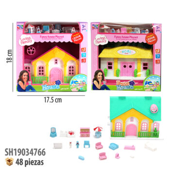 CASA DE MUÑECAS CON ACCESORIOS