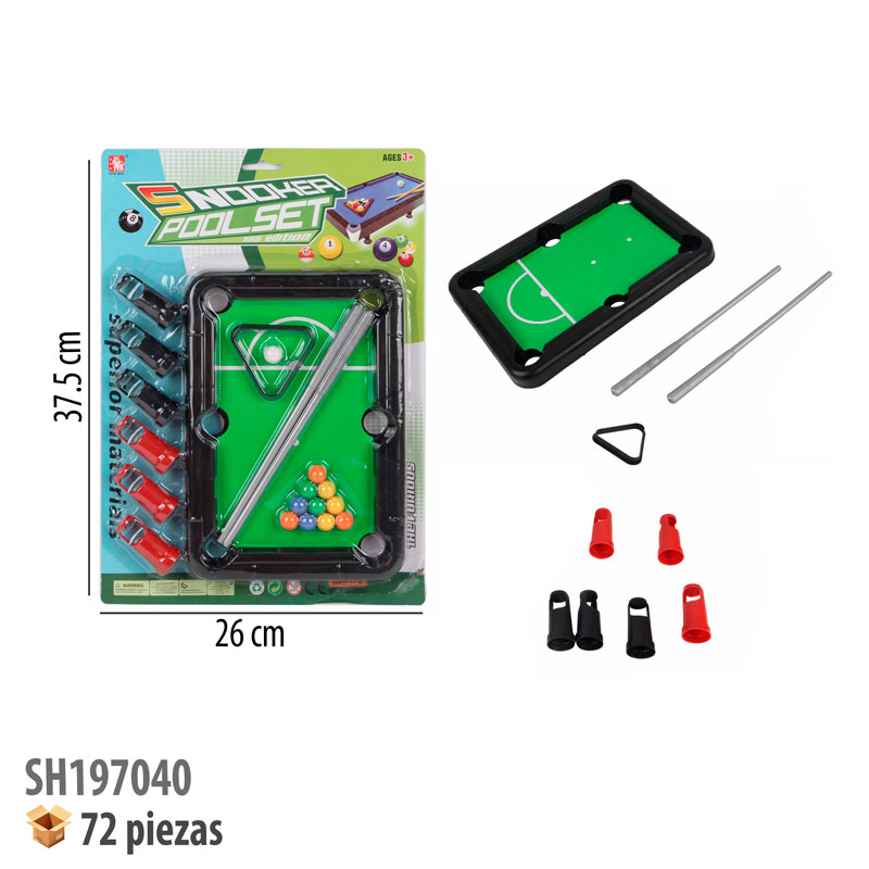JUEGO DE BILLAR