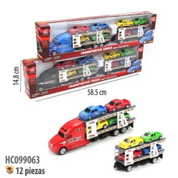 TRAILER MADRINA CON CARROS FRICCION