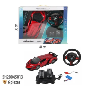 CARRO CON CONTROL REMOTO RECARGABLE
