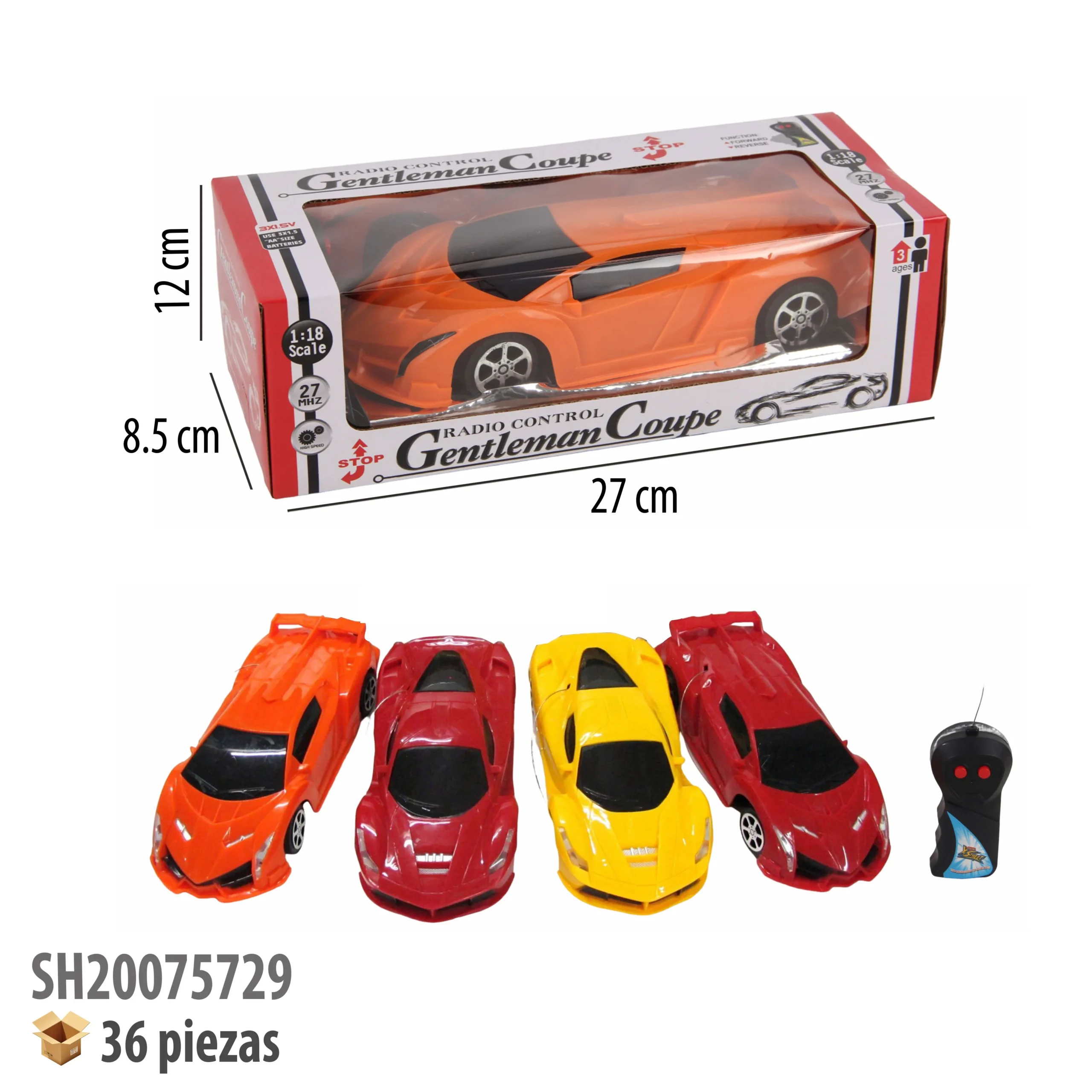 CARRO CON CONTROL REMOTO