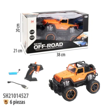 CAMIONETA CON CONTROL REMOTO RECARGABLE