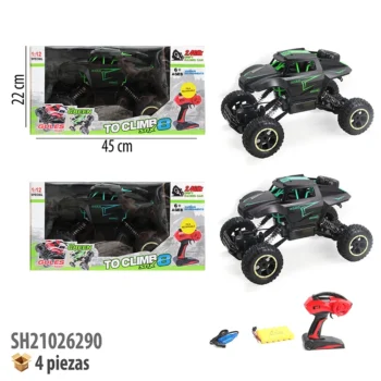 CAMIONETA CON CONTROL REMOTO RECARGABLE