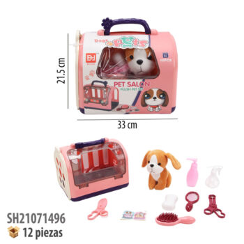 ANIMALITO DE PELUCHE CON ACCESORIOS