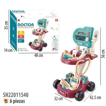 JUEGO DE DOCTOR CON LUZ Y SONIDO