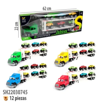 TRAILER CON VEHICULOS