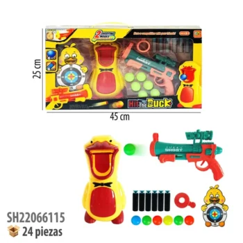 PISTOLA DE PELOTAS CON ACCESORIOS