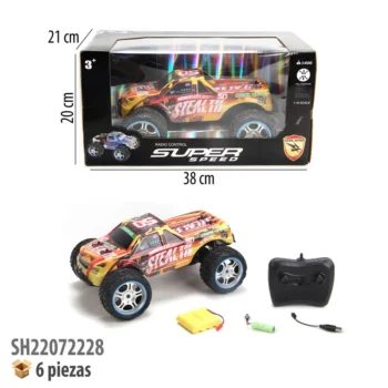 CAMIONETA CON CONTROL REMOTO RECARGABLE