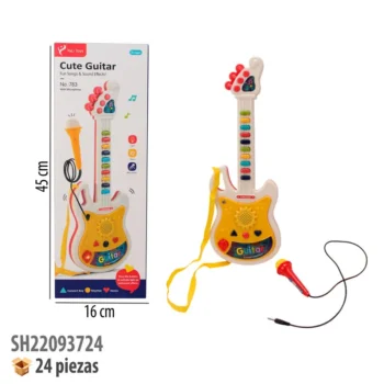 GUITARRA CON LUZ Y SONIDO