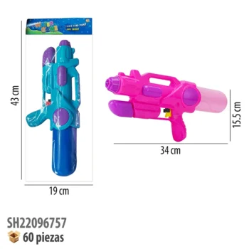 PISTOLA DE AGUA 34CM