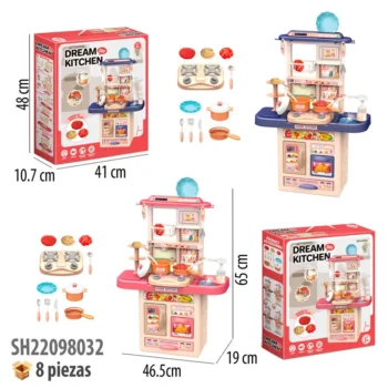 JUEGO DE COCINA CON LUZ Y SONIDO