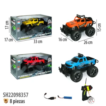 CARRO CON CONTROL REMOTO RECARGABLE