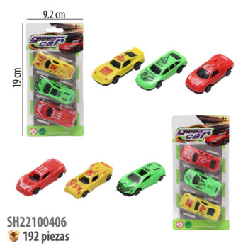 CARROS 3 PIEZAS