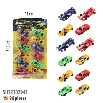 CARROS 12 PIEZAS