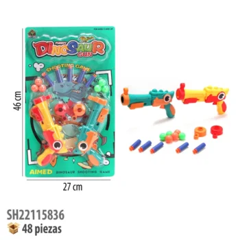 PISTOLA DE DARDOS SUAVES.