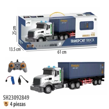 TRAILER CON CONTROL REMOTO RECARGABLE