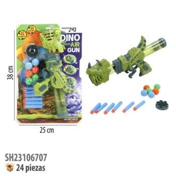 PISTOLA DE PELOTAS CON ACCESORIOS