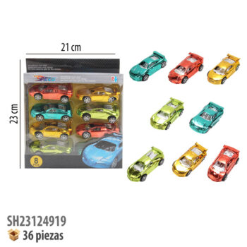 CARROS 8 PIEZAS