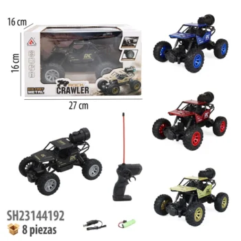 CAMIONETA CON CONTROL REMOTO RECARGABLE