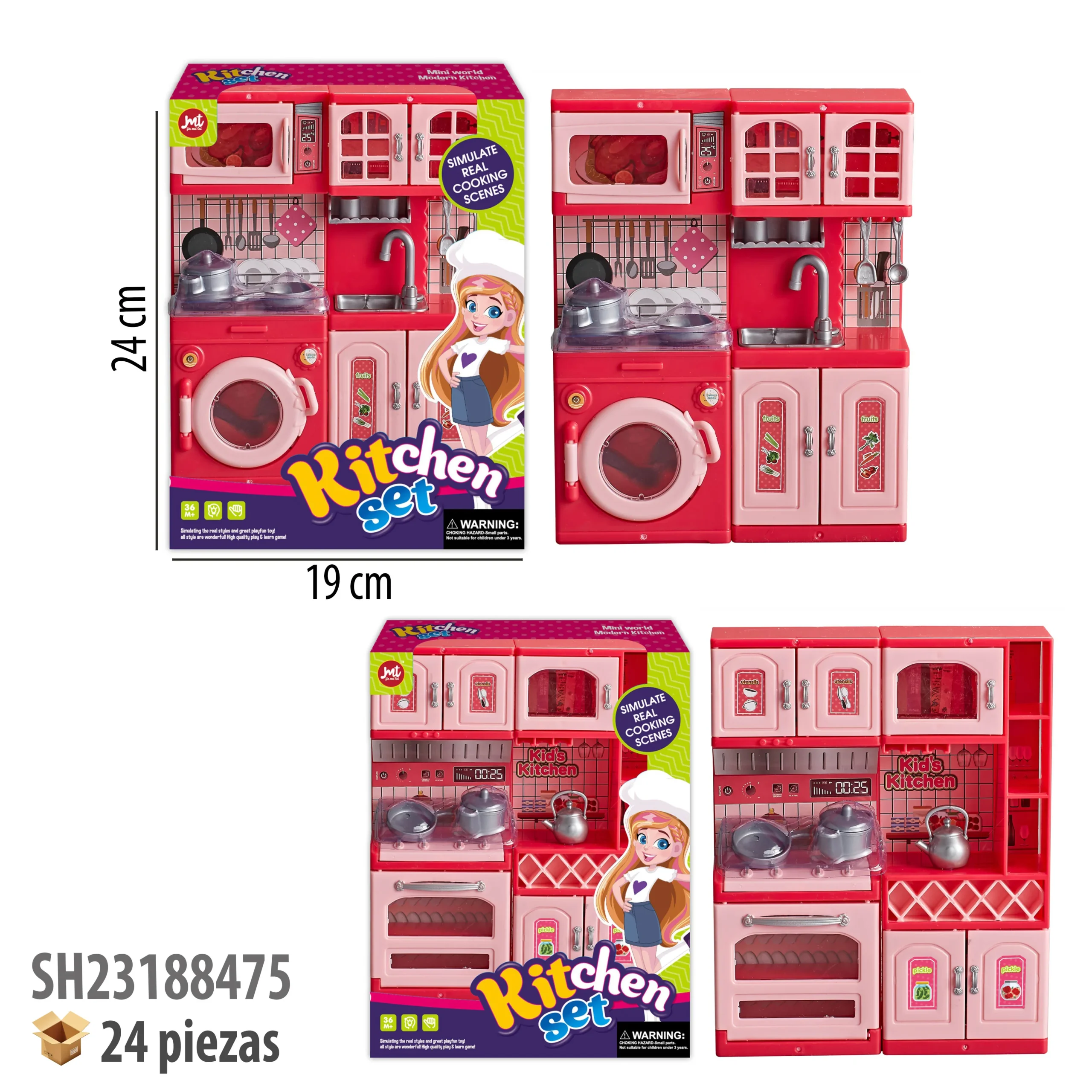 JUEGO DE ELECTRODOMESTICOS