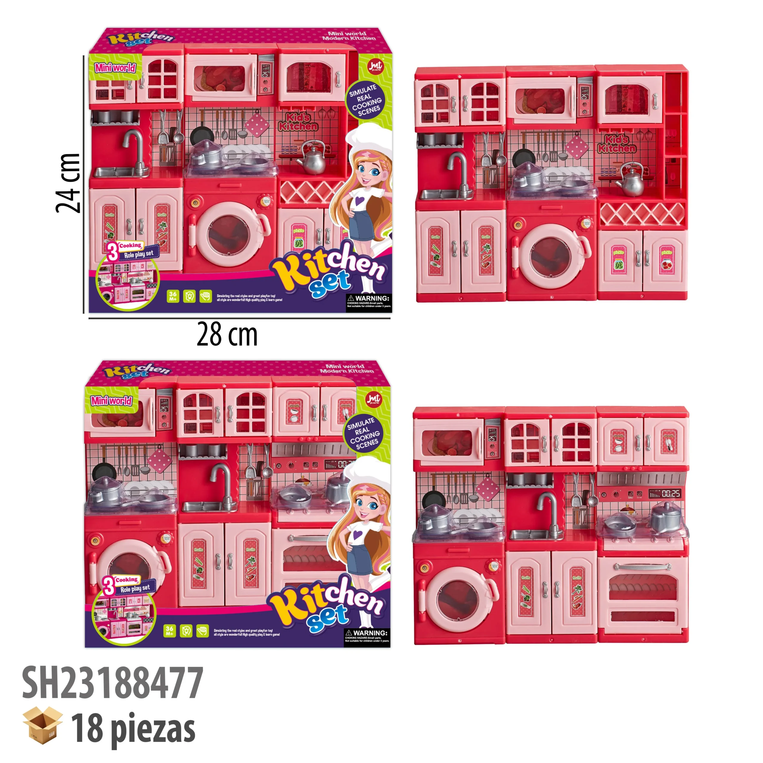 JUEGO DE ELECTRODOMESTICOS