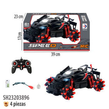 CARRO CON CONTROL REMOTO RECARGABLE