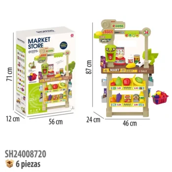 JUEGO DE SUPERMERCADO CON LUZ Y SONIDO