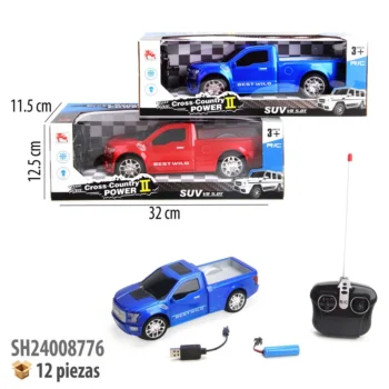 CAMIONETA CON CONTROL REMOTO RECARGABLE