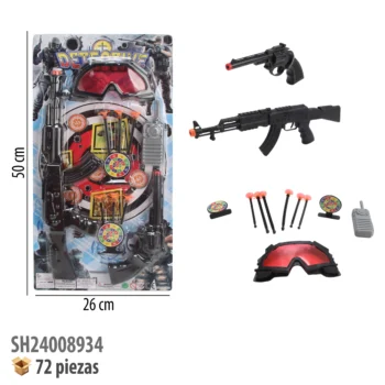 RIFLE CON ACCESORIOS
