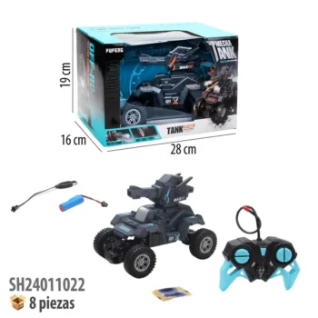 CAMIONETA CON CONTROL REMOTO RECARGABLE