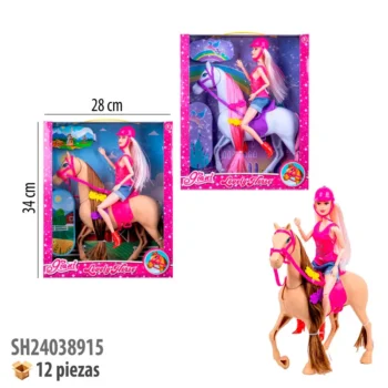 MUÑECA CON ACCESORIOS.