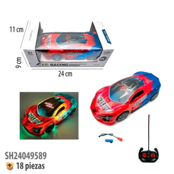 CARRO CON CONTROL REMOTO RECARGABLE