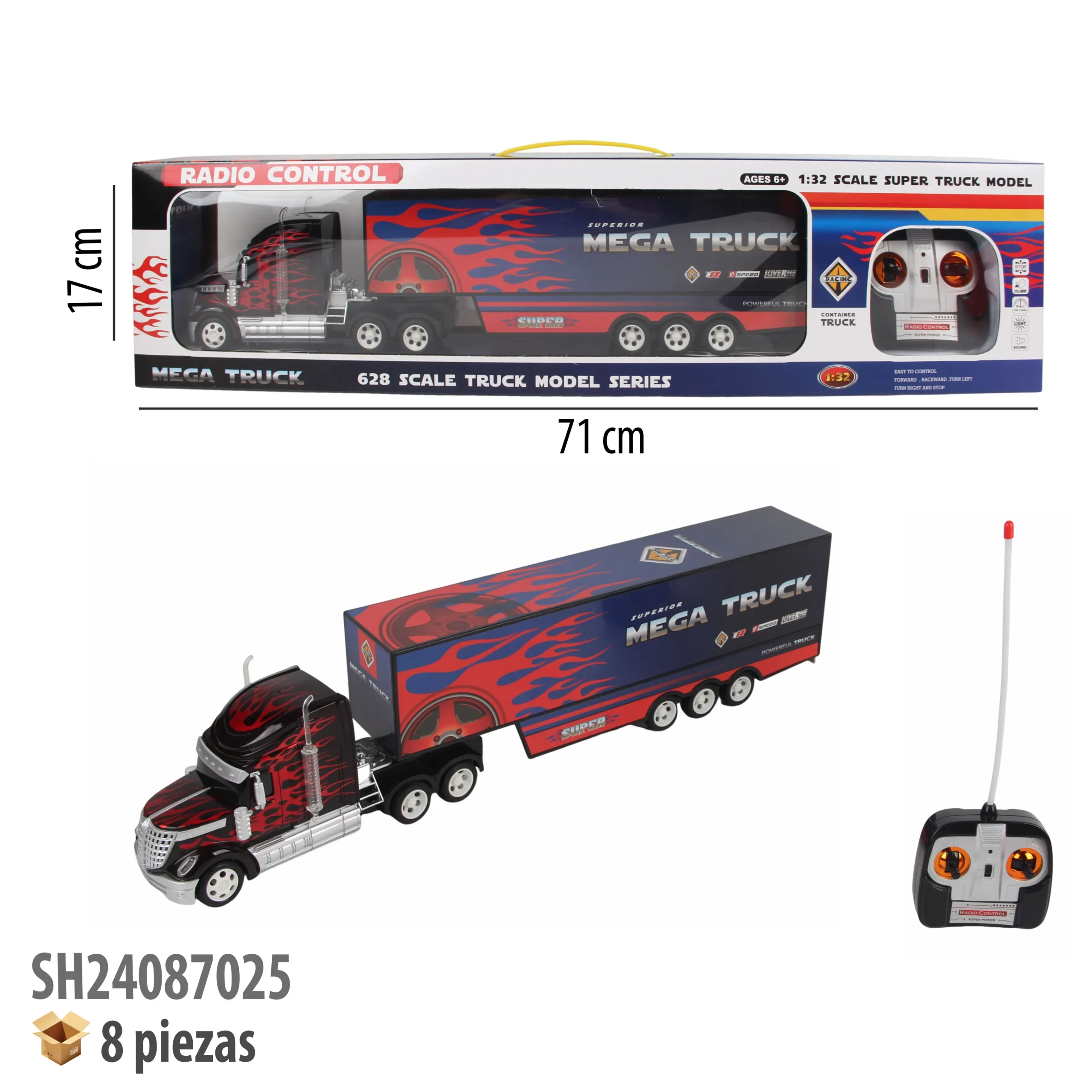 TRAILER CON CONTROL REMOTO